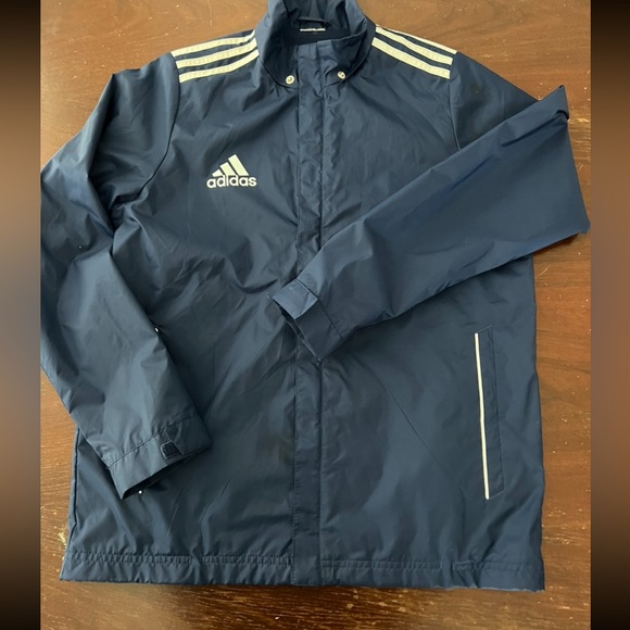 ADIDAS Sports Rain/Windbreaker Jacket | blue - Picture 12 of 13